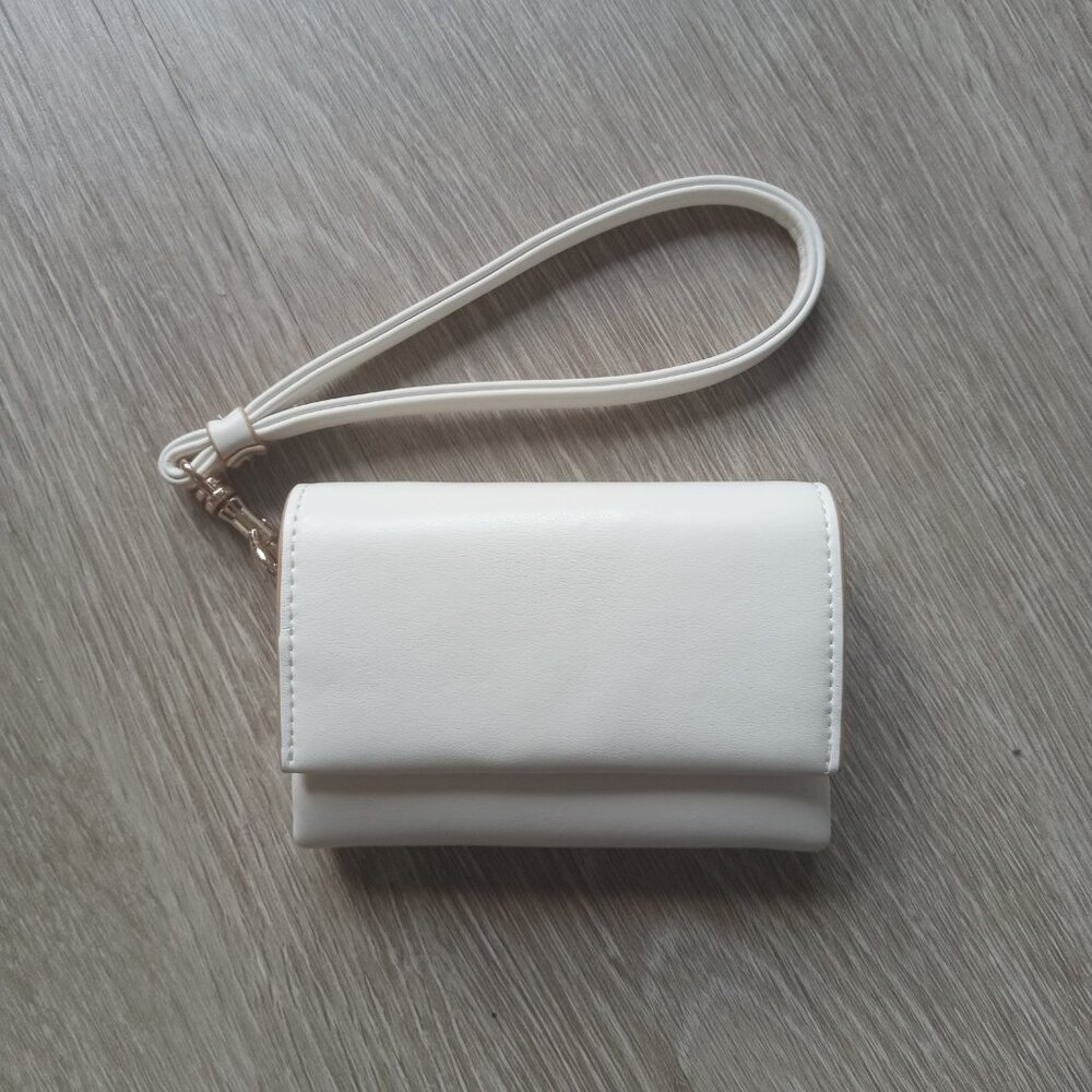 NEW A New Day White Small Wallet